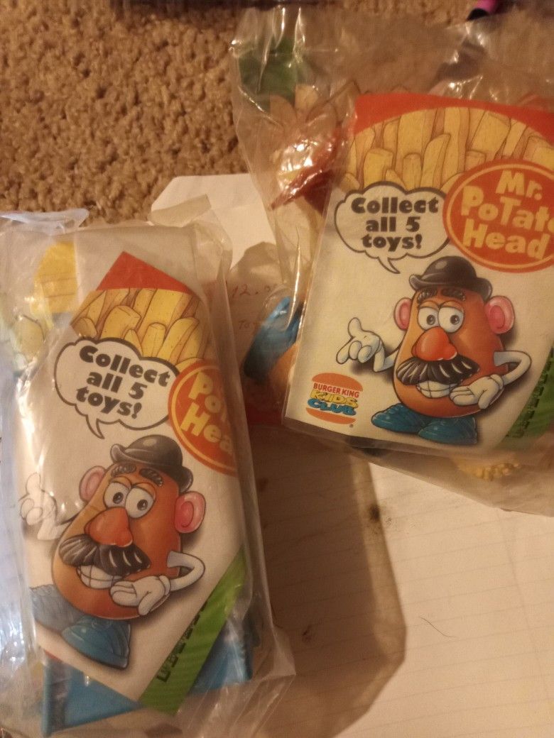 Mr Potatoehead,Burger King Kids Meal Toys