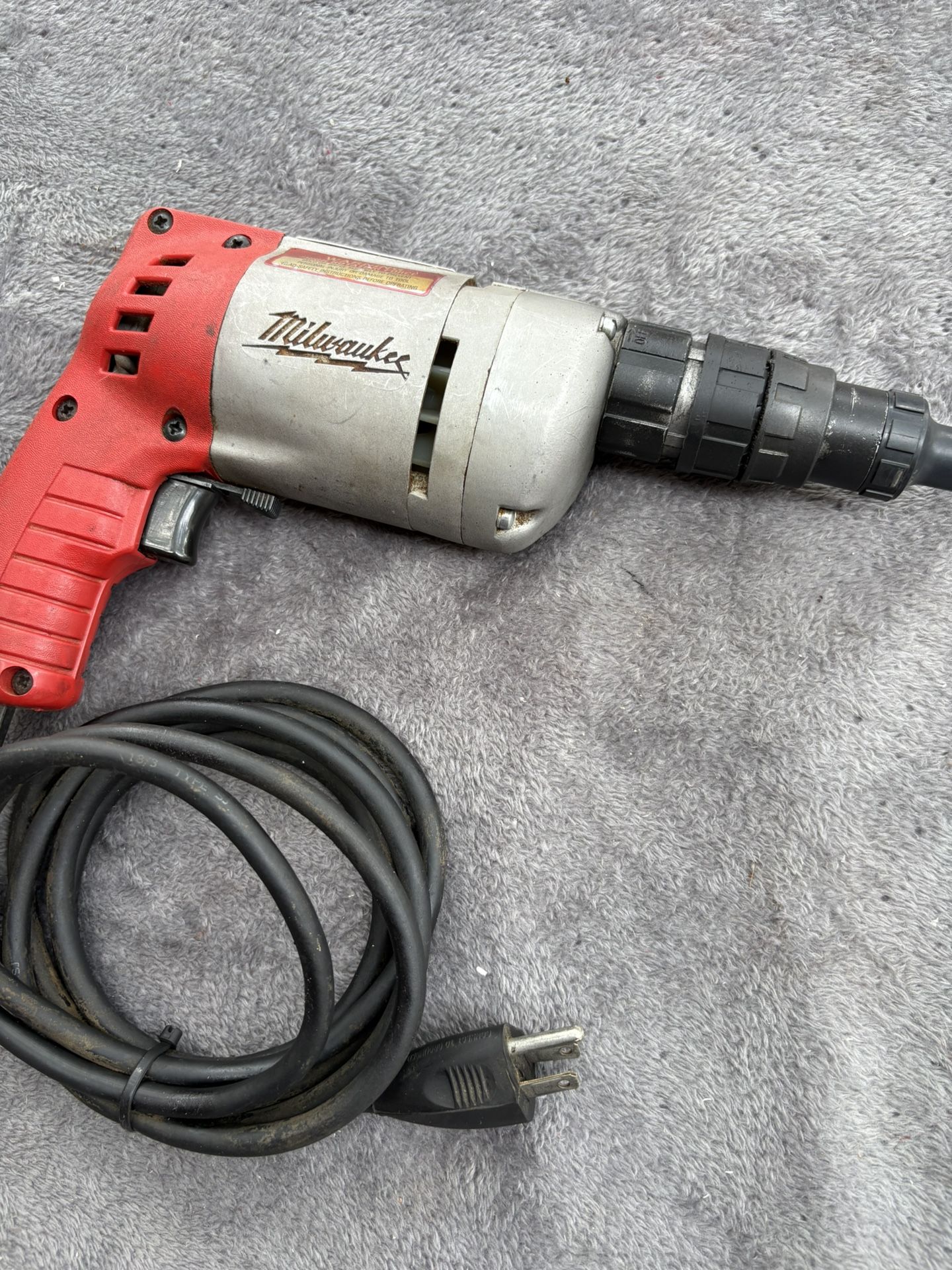 MILWAUKEE DRYWALL SCREW SHOOTER -6783-1- 4.5  Amp, Clean, 8’ Cord 