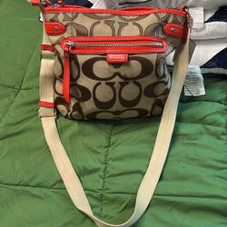 In Great Used Condition Coach Purse 