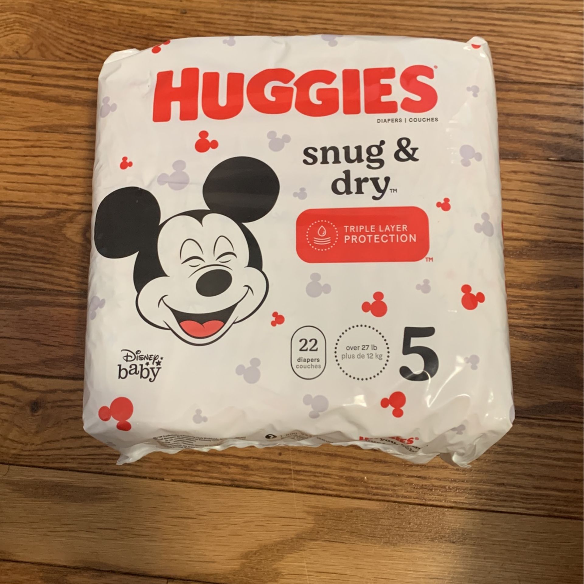 Huggies size 4-5-6