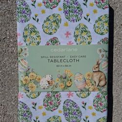 Easter Tablecloth 60x84
