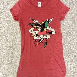 Ed Hardy Women Top Tunic Dress Size M 