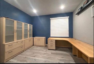 Office Furniture, desk and cabinets