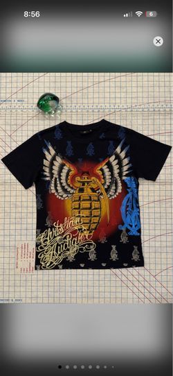 Christian Audigier Vintage Tee Size Medium