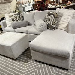 Couch Sectional And Ottoman 