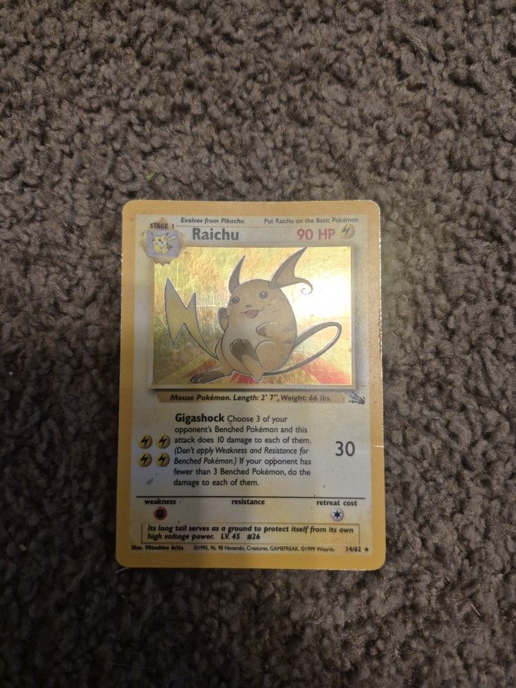 1999 Fossil Richu #14/62 PSA 9