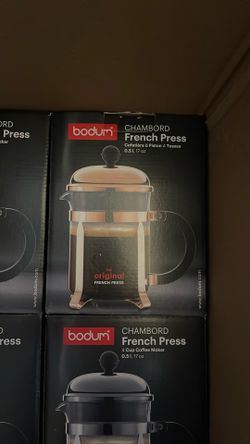 French press, coffee