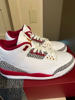 Air Jordan 3 Retro. Red. Size: 10. $200