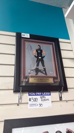 Autographed Seth Rollins