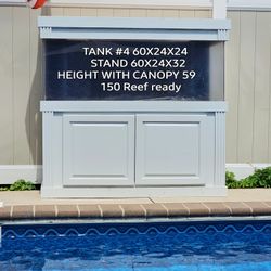 150 Gal. Reef Ready Acrylic Fish Tank 