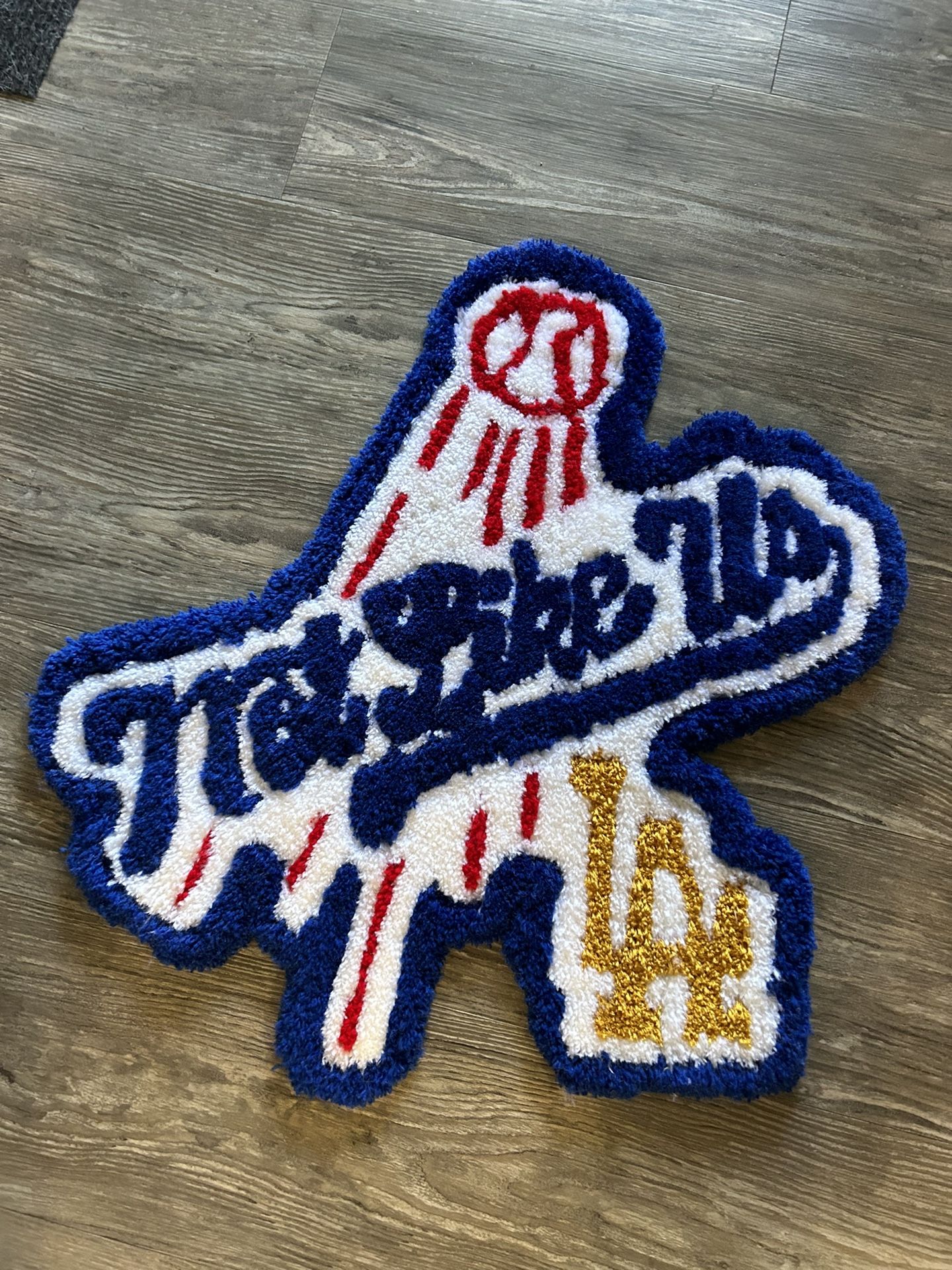 Dodgers Custom Rug LA ‘Not Like Us’