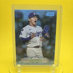 🔥🔥2025 Topps Stadium Club⚾️Yoshinobu Yamamoto🔥🔥