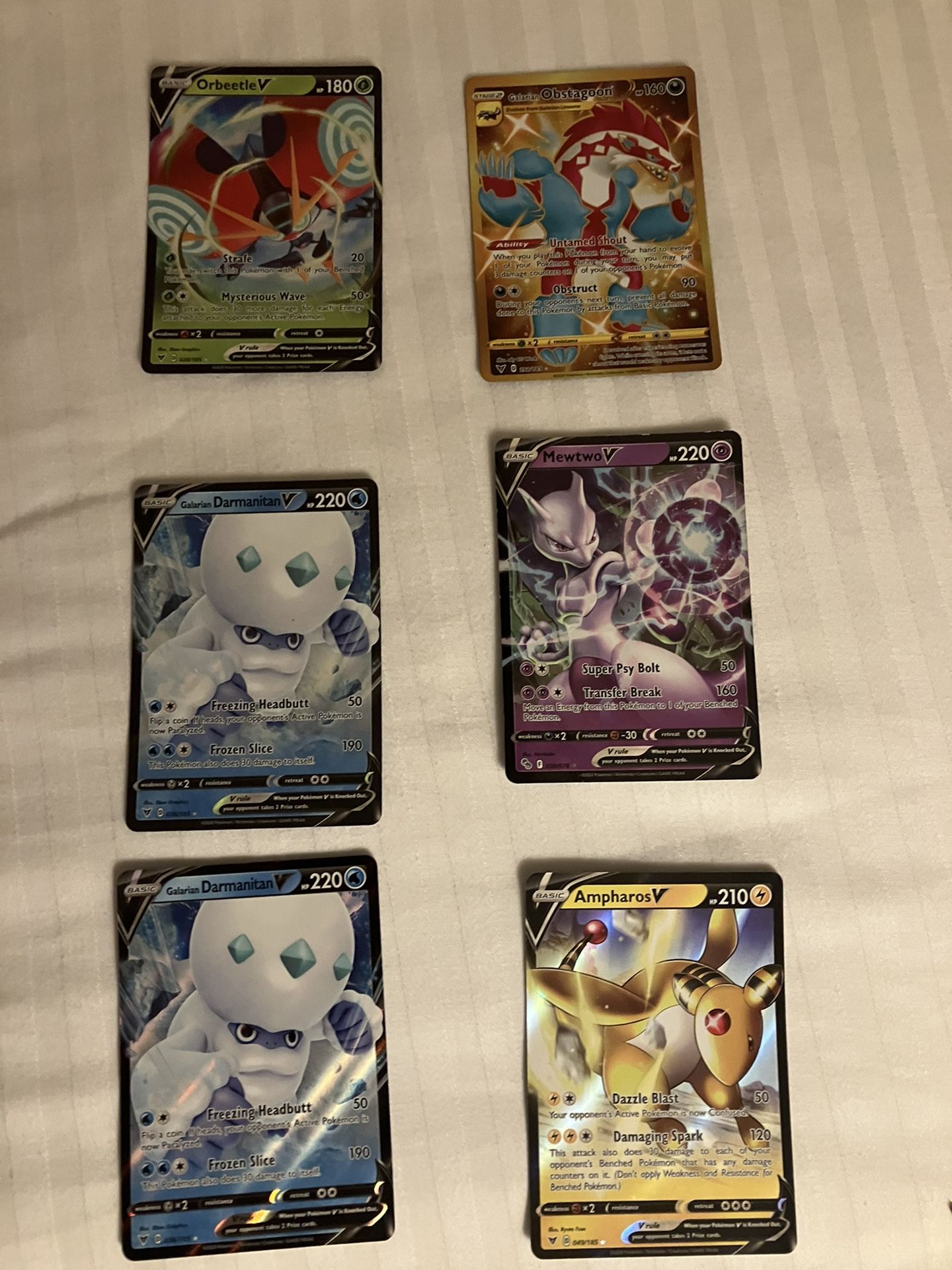 1vatious Newer Pokémon Cards
