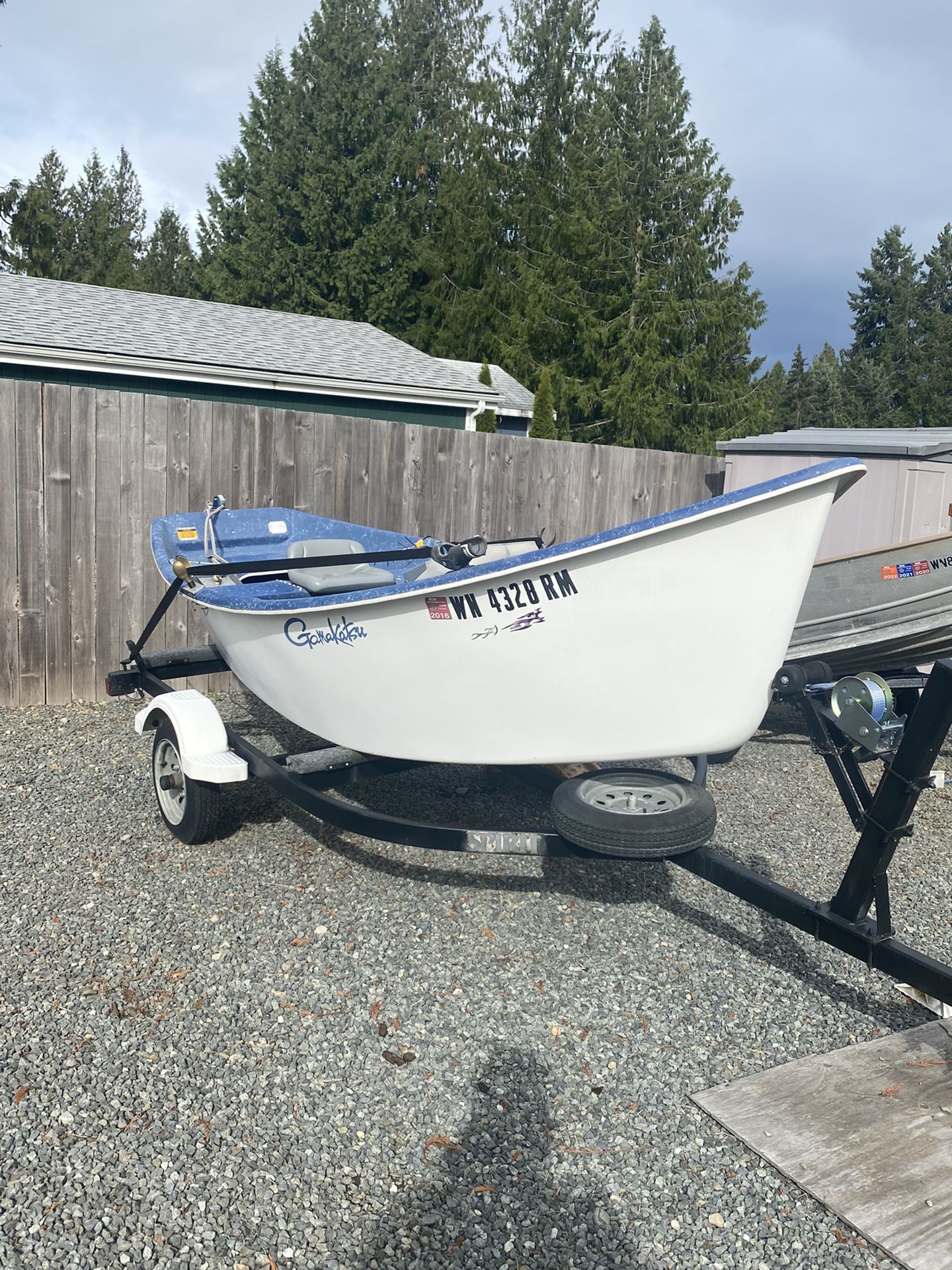 Drift Boat and Trailer