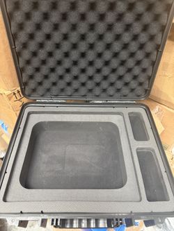 Fabater Antenna Case, Hard Shell Protective Mini Dish Case, Cable Organizer Bag with EVA Lined Interior for Outdoor Travel RV Satellite Internet