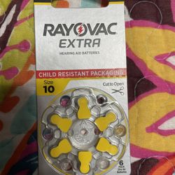 Hearing Aid Battery Set Of 10