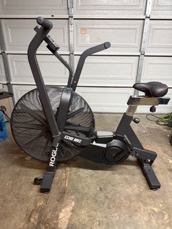 Rogue echo bike V3 with wind guard