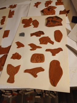 Unmounted Bird Stamps