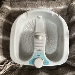 HoMedics Foot Massager/Vibrator and Spa/Bath With Heat-Model FS-1