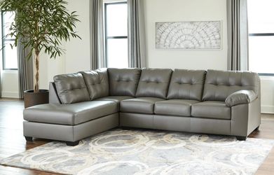 Donlen Gray Sectional 