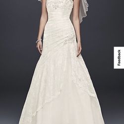 REDUCED! $214 Beautiful Wedding Dress 