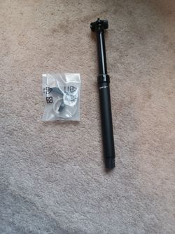 GT dropper seat post and lever for MTB, brand new