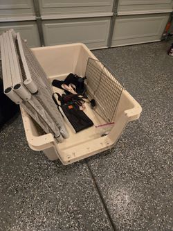 Pet kennel and other stuff