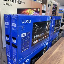 Vizio 43 inch 4K Smart TV with HDR includes Store Warranty And Financing Available!