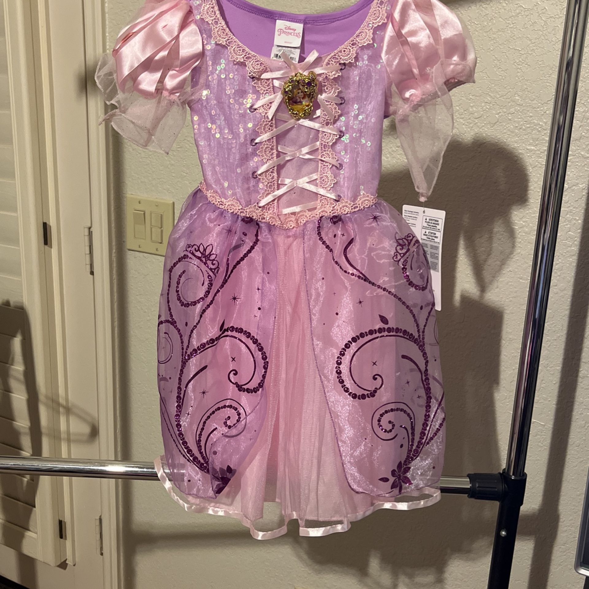 Disney Princess Rapunzel Costume Dress Size 3T-4T