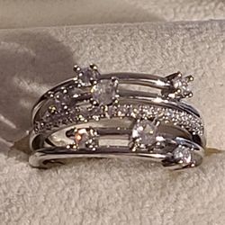 Sterling Silver Ring Size 8