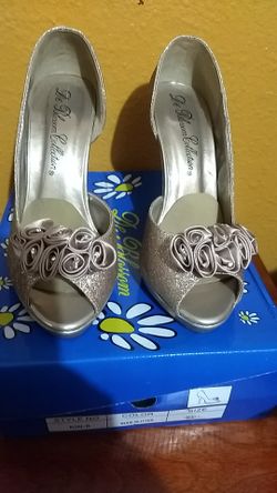 glittery heels
