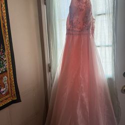 Prom Dress Size 11/12 stain At Bottom Of Dress