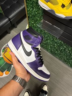 Jordan 1 court purple