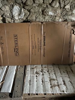 Sterling by Kohler Shower/Bath Unit in Box glass sliding door