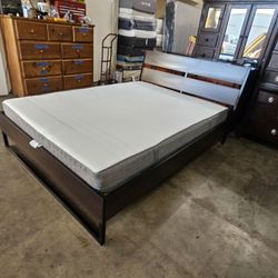 Queen Bed And Mattress
