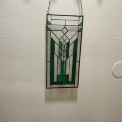 Beautiful Green Stain Glass