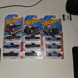HOT WHEELS 83' CHEVY SILVERADO LOT