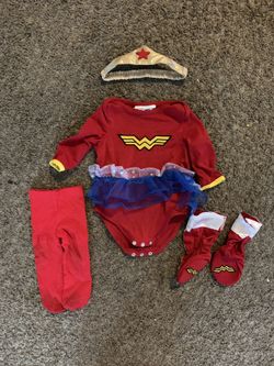 Wonder Woman baby girl costume size 6 months