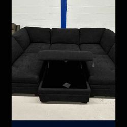 Modular Sectional Couch Sofa With Ottoman Thomasville Tisdale 