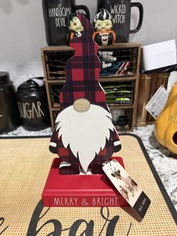 Rae Dunn Gnome Christmas Decor