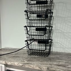 Metal Storage baskets