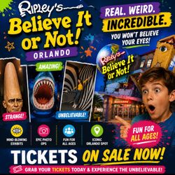 Ripleys Believe It Or Not Tickets