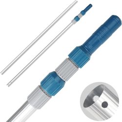 Professional 16 Foot Telescopic Aluminum Swimming Pool Pole