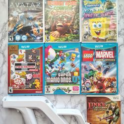 Nintendo GameCube Wii And Wii U Mario, Donkey Kong  and more READ DESCRIPTION!! WOULD TRADE* 