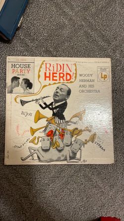 Woody Herman  Ridin Herd  10 Inch 33 Rpm Record
