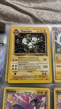 Magneton Pokémon card 1995