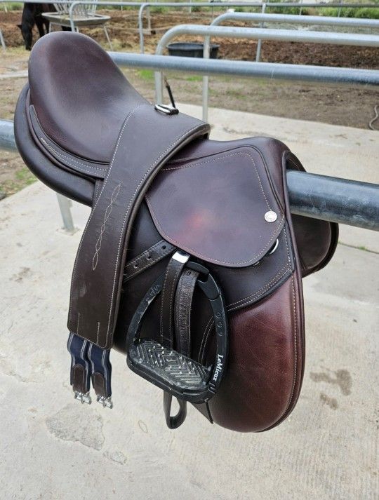 Saddle, Girth And Stirrup Leathers