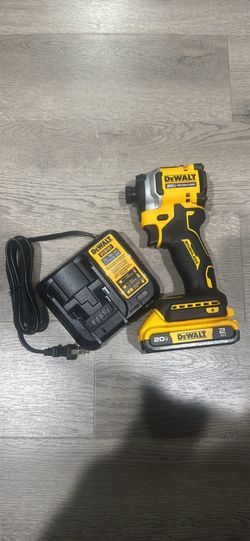 Dewalt drill , battery and charger
