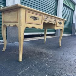 Vintage French Provincial writing Desk / Vanity By Bodart Furniture.  