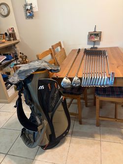 MIZUNO T ZOID PRO MEN’S. GOLF SET+DRIVER/WOOD/PUTTER(13 CLUBS)+MIZUNO STAND GOLF BAG